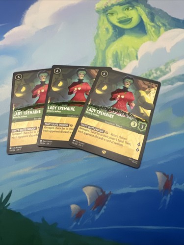 3x Lady Tremaine - Bitterly Jealous - (Near Mint) Archazia's Island - Picture 4 of 9