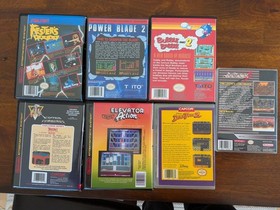 NES Game Protector Box Lot