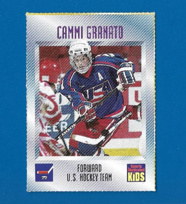 1996 SI Sports Illustrated Kids CAMMI GRANATO Girls USA Olympic Women Hockey 527