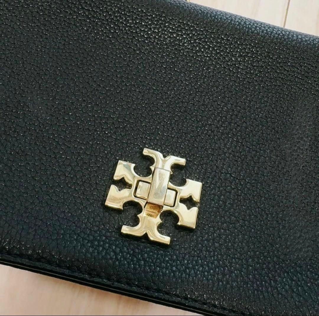 Tory Burch Chain Crossbody Shoulder Bag Leather Black Women's From Japan thumbnail 4
