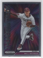 #T-WB 2021 Panini Prizm Draft Picks Thunderstruck Will Bednar (