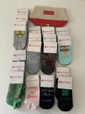 Pure Barre Grip Socks [All Size Small] 18 Pairs [New With Tags] Assorted Styles