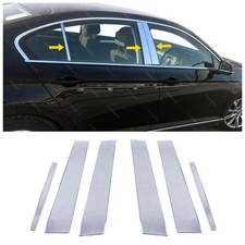 For VW Passat B8 B8,5 Saloon 2014 TO 2023 Chrome Door Pillar Trim 6 pcs S.STEEL