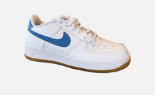 BRAND NEW Nike Air Force 1 White/Blue Brown G...