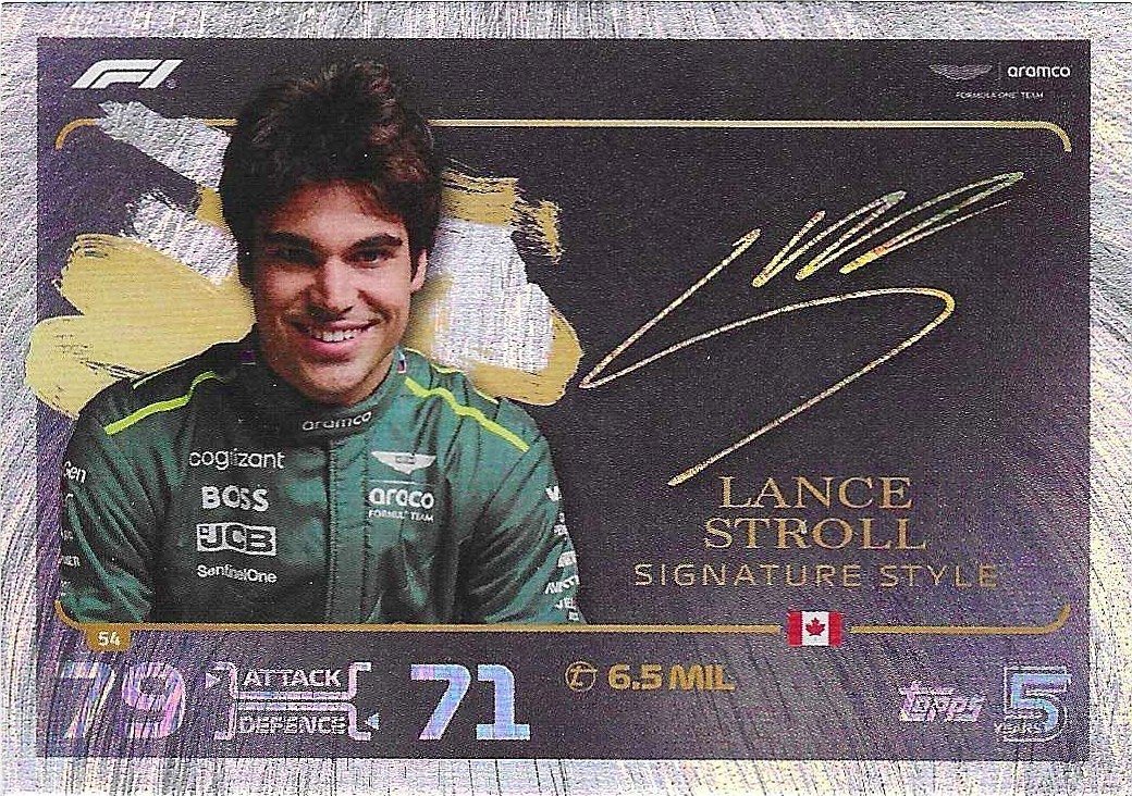 2024 Topps F1 Turbo Attax - Lance Stroll #54 for sale | eBay