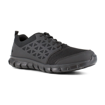 New Reebok Sublite Cushioned Soft Toe RB4035 Work Shoe Oil/Slip Resistant Mens