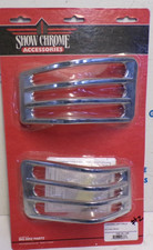 88-00 Honda Goldwing GL1500 SHOW CHROME Cornering Light Grille 2-481 #2