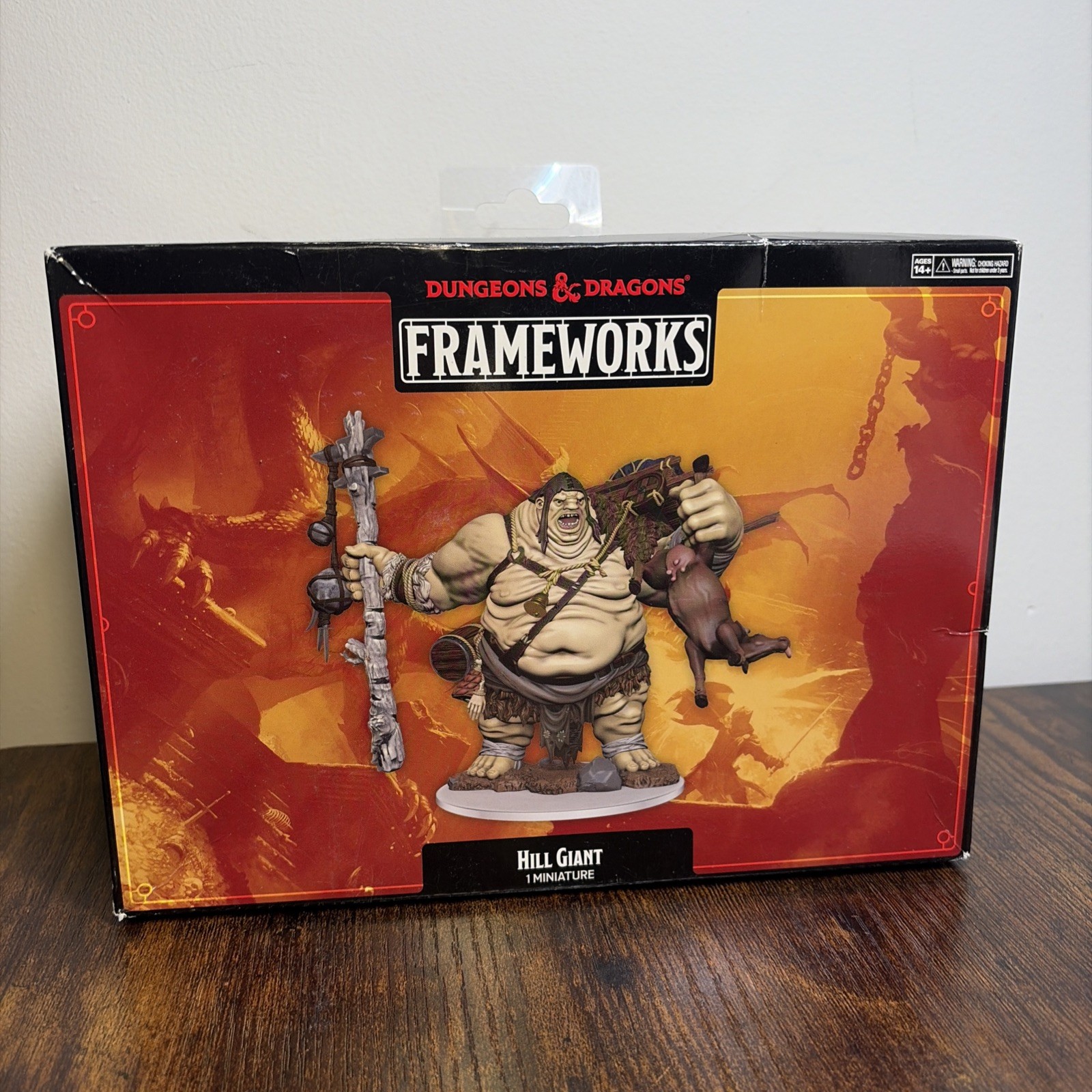 Dungeons & Dragon's Frameworks Miniatures Figure ~ Hill Giant ready to build NEW