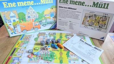 Ene Mene Müll - Ravensburger 1990 - Ab 5 Jahre - 2-4 Spieler - Geprüft  