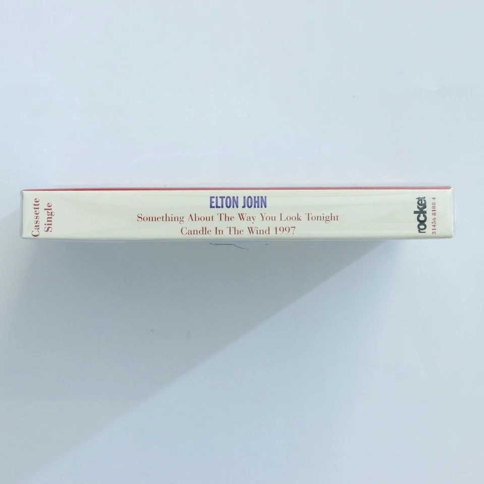 Elton John Something About The Way You Look Tonight Cassette 1997 Rocket SEALED - Image 3 of 4