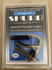 Shubb Capo C8b Special Partial Guitar Capo Sk...