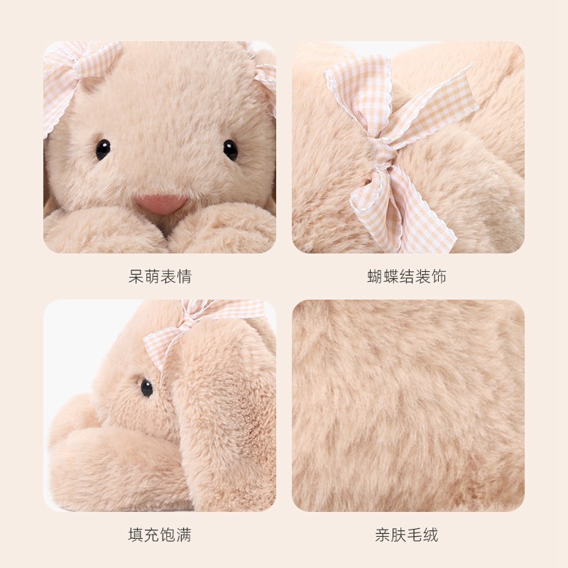 Bunny Rabbit 14 Inch Stuffed Animal Plush Toys Toddler Doll Kids Gifts