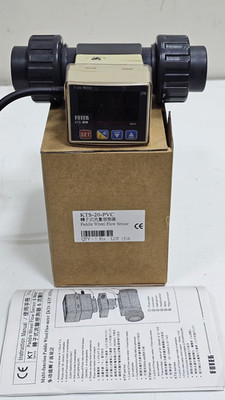 Fotek | KTS-20-PVC |  Paddle Wheel Flow Sensor | Digital Flow Meter