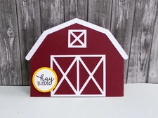 Craft Kit Barn shape card all occasion   Total 4 cards and envelopes DIY
