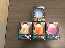 SET OF 4 NeeDoh Dippin  Dazzler Eggs Nee Doh Color Changing Egg/Swirlie Egg NEW