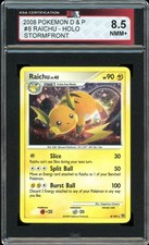 2008 Pokemon Stormfront #8 Raichu Holo KSA 8.5 NMM+ on eBay