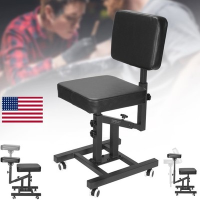 Massage Chair Portable Tattoo Chair Folding Multiple angles Adjustable 2 Inch Th