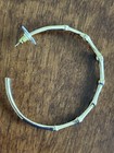Lilly Pulitzer Gold Metallic Hoop Earrings — photo 2