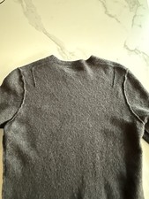 All Saints Herren Pullover Strick XS Schwarz Grau