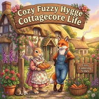 Cozy Fuzzy Hygge Cottagecore Life | Cozy Coloring Vibes | Englisch | Taschenbuch