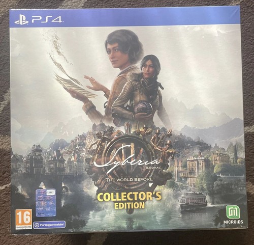 SYBERIA THE WORLD BEFORE COLLECTORS EDITION PS4 PS5 DA COLLEZIONE TEDESCO INGLESE - Foto 2 di 3