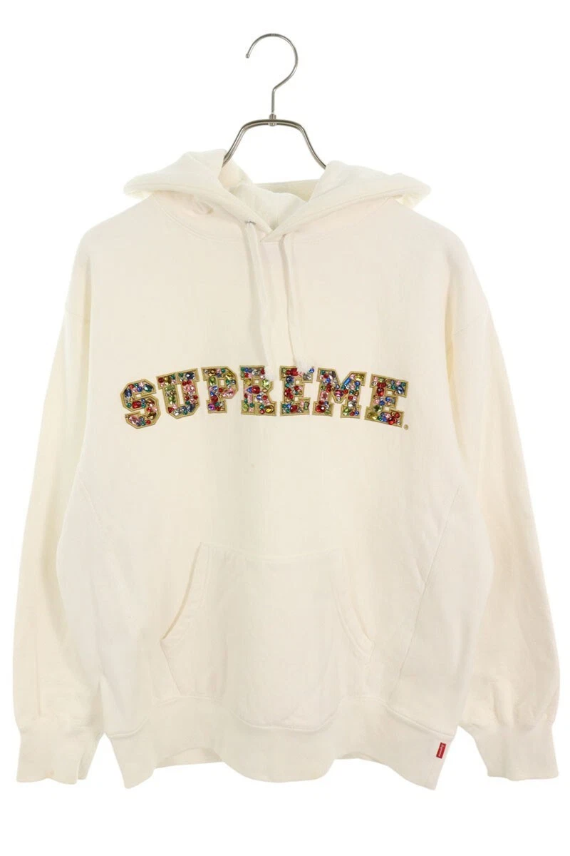 Sweat à capuche Supreme taille M 20AW bijoux logo bijou pull à capuche