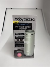 Open Box Baby Brezza Superfast Portable Bottle Warmer with Safe Heating Green