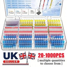 1000PCS Waterproof Solder Stick Seal Sleeve Heat Shrink Butt Wire Connectors Kit