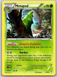 Metapod 4/83 Generations Uncommon