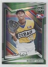 2022 Panini Elite Extra Edition Status Green /499 Robert Arias #191 b4d