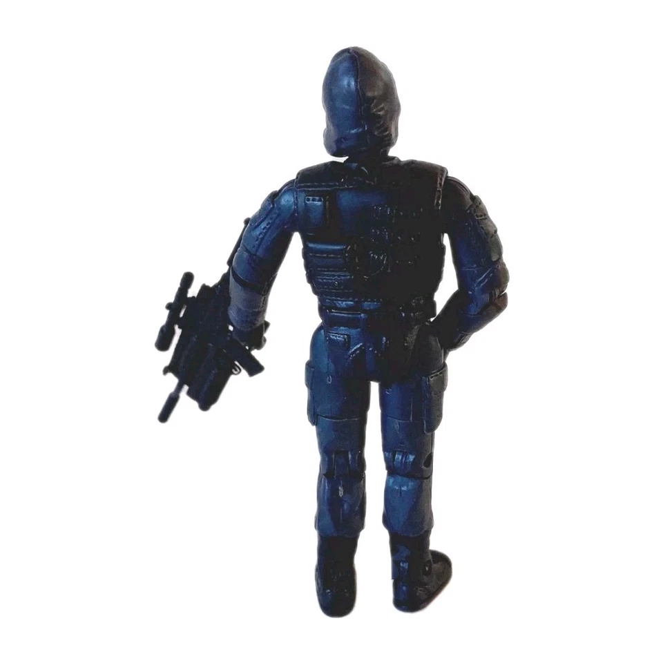 Figura de acción M&C Toy Center Special Ops articulada 4" con dos rifles Foto 3 de 4