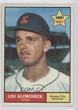 1961 Topps Lou Klimchock #462 0j5