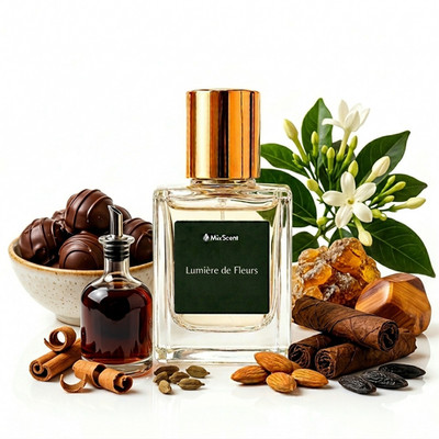 Mixscent Lumière de fleurs Handcrafted Eau De Parfum Fragrance  1.7oz