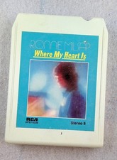 Ronnie Milsap Where My Heart Is 8-Track Tape 1973 Country RCA Stereo 8