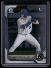2022 Bowman Draft #BDC-44 Hayden Dunhurst Chrome