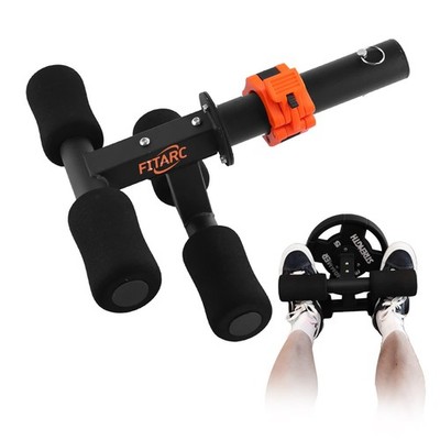 Fitarc Tib Bar, Tibialis Trainer, Tibia Dorsi Calf Raise 2 inch schwarz, schwarz 