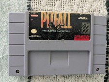 Pitfall Mayan Adventure - Super Nintendo Game SNES - Game Only - Tested