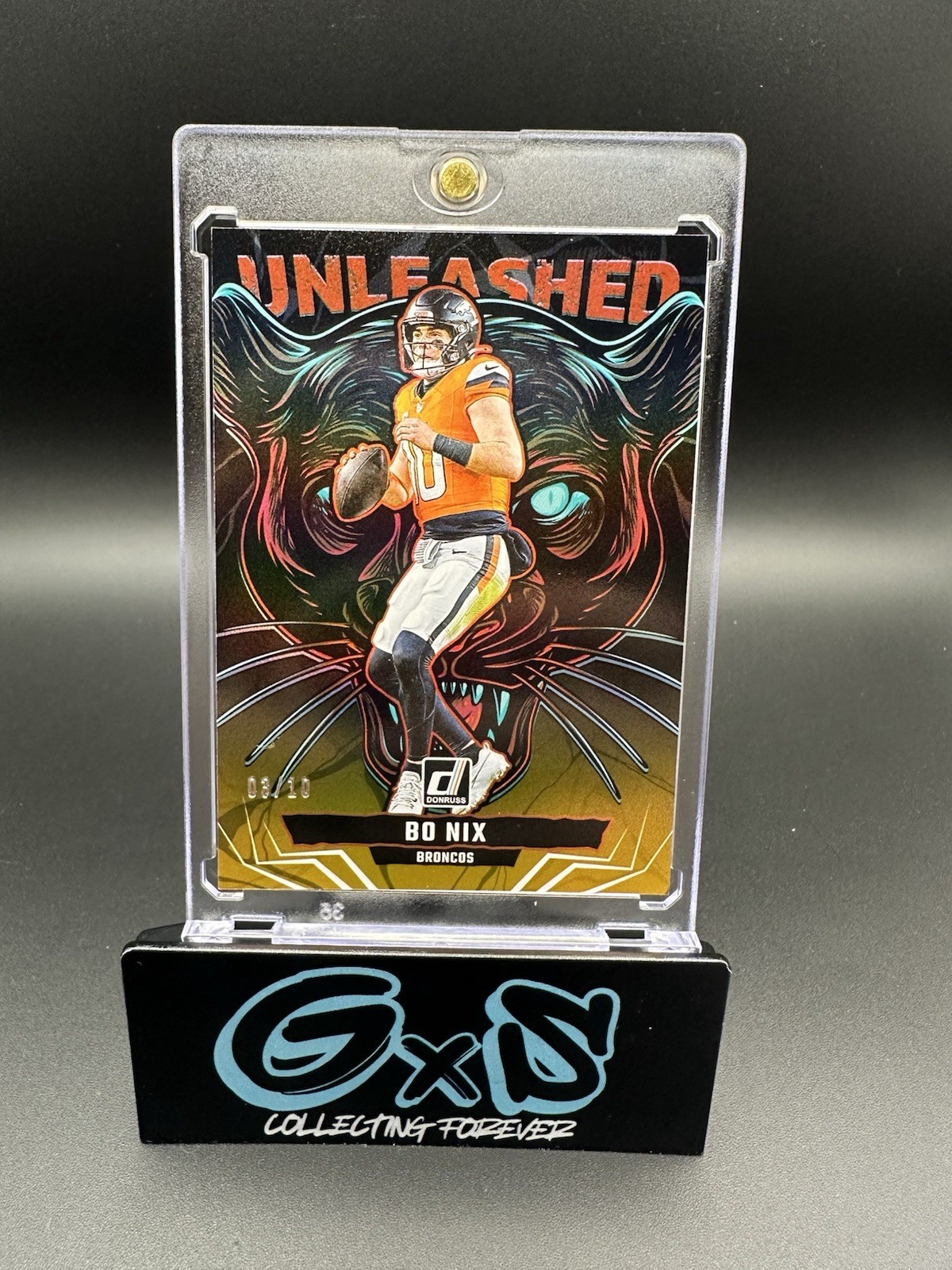 BO NIX 2025 Donruss UNLEASHED GOLD /10 Case Hit Rare  ✨🔥 Investment Card