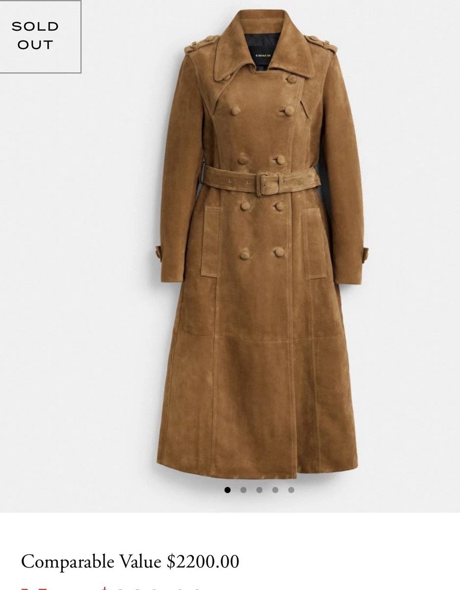 Coach Trench Coats for Women for sale - eBay