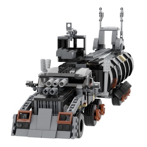 1934PCS MOC Mad Max Doof Wagon Car Truck DIY Building Blocks Movie Model Set - Picture 4 of 8