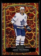 2022-23 O-Pee-Chee Platinum Hot Magma John Tavares 325/499 Toronto Maple Leafs