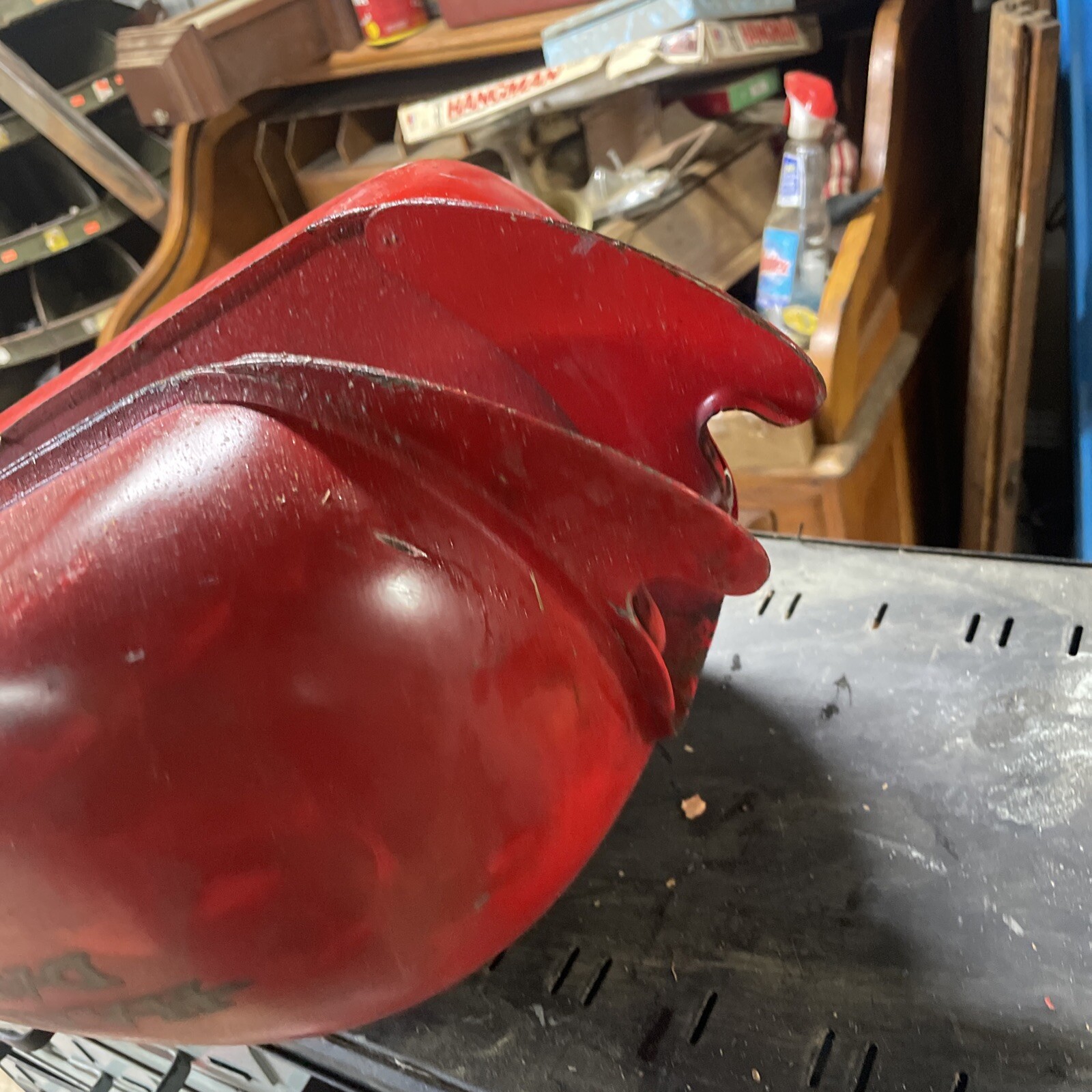 Vintage Harley Davidson Iron Head? Sportster? Turtle? Gas Tank Wall Art