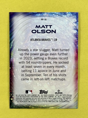 2024 Topps Stadium Club Chief Fantasy Professionals and Power Packed Inserts - Picture 18 of 36