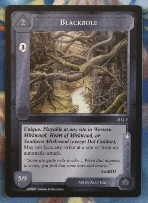 MECCG / Middle Earth CCG - The Lidless Eye - Blackbole - English EX - Photo 1/2