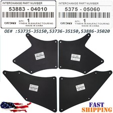 4pc Splash Shield Guards Fender Liner Apron Mud Flap For Toyota Tacoma 2005-2023
