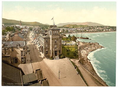East Bay Dunoon Scotland c1900 OLD PHOTO