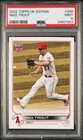 (PSA 9) 2022 Topps UK Edition #200, Mike Trout