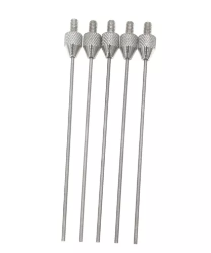 5Pcs Needle Contact Points for Dial Indicator Depth Measure 1.0 50mm Length M2.5