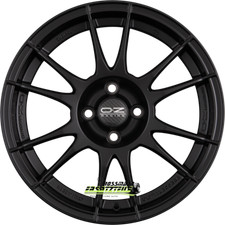 OZ Ultraleggera matt black 7x17 ET44 - LK4/100 ML68 Felge Alu