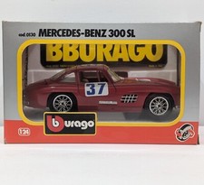 Bburago Mercedes Benz 300SL Gullwing 1:24 Diecast Metal Model Rare Vintage Car
